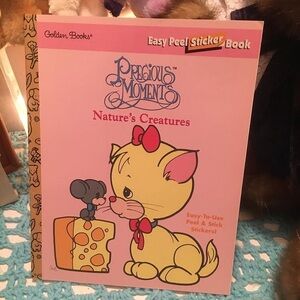 1997 Precious M O M E N T S sticker and colouring book
